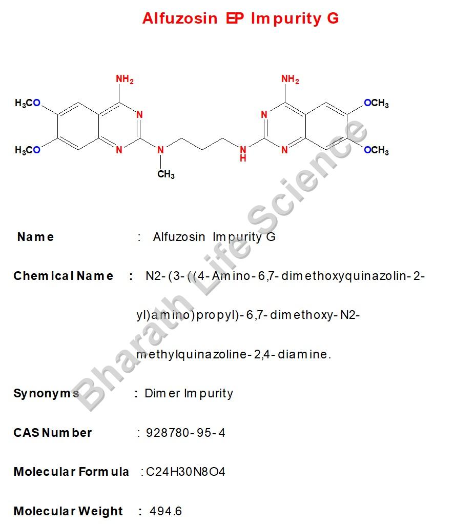 Alfuzosin EP Impurity G